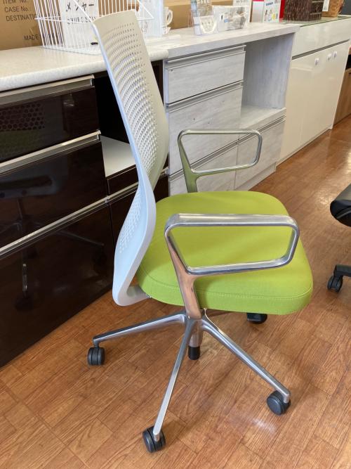 Vitra (ヴィトラ) ワークチェアー 黄緑×ライトグレー ID Air