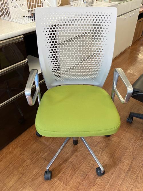 Vitra (ヴィトラ) ワークチェアー 黄緑×ライトグレー ID Air