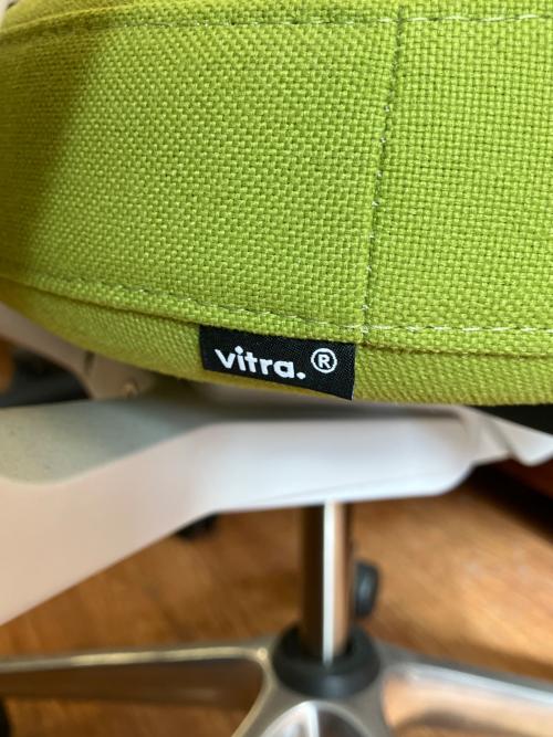 Vitra (ヴィトラ) ワークチェアー 黄緑×ライトグレー ID Air