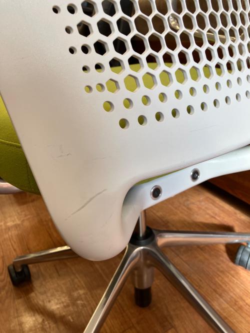 Vitra (ヴィトラ) ワークチェアー 黄緑×ライトグレー ID Air