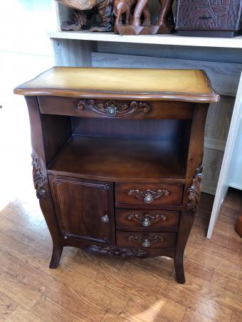 クロシオ FAX台 ブラウン コモ W60×D35×H79cm