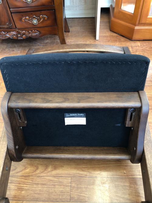 karimoku (カリモク) フィットチェア ブラウン×ブラック 1人掛け CU1017