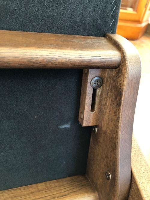 karimoku (カリモク) フィットチェア ブラウン×ブラック 1人掛け CU1017