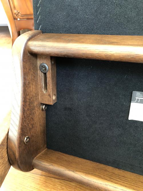 karimoku (カリモク) フィットチェア ブラウン×ブラック 1人掛け CU1017