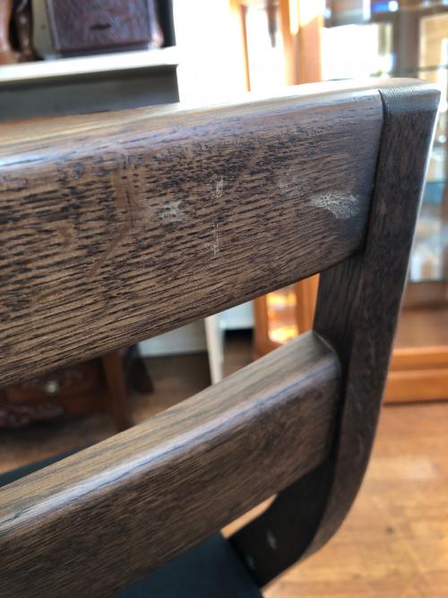 karimoku (カリモク) フィットチェア ブラウン×ブラック 1人掛け CU1017