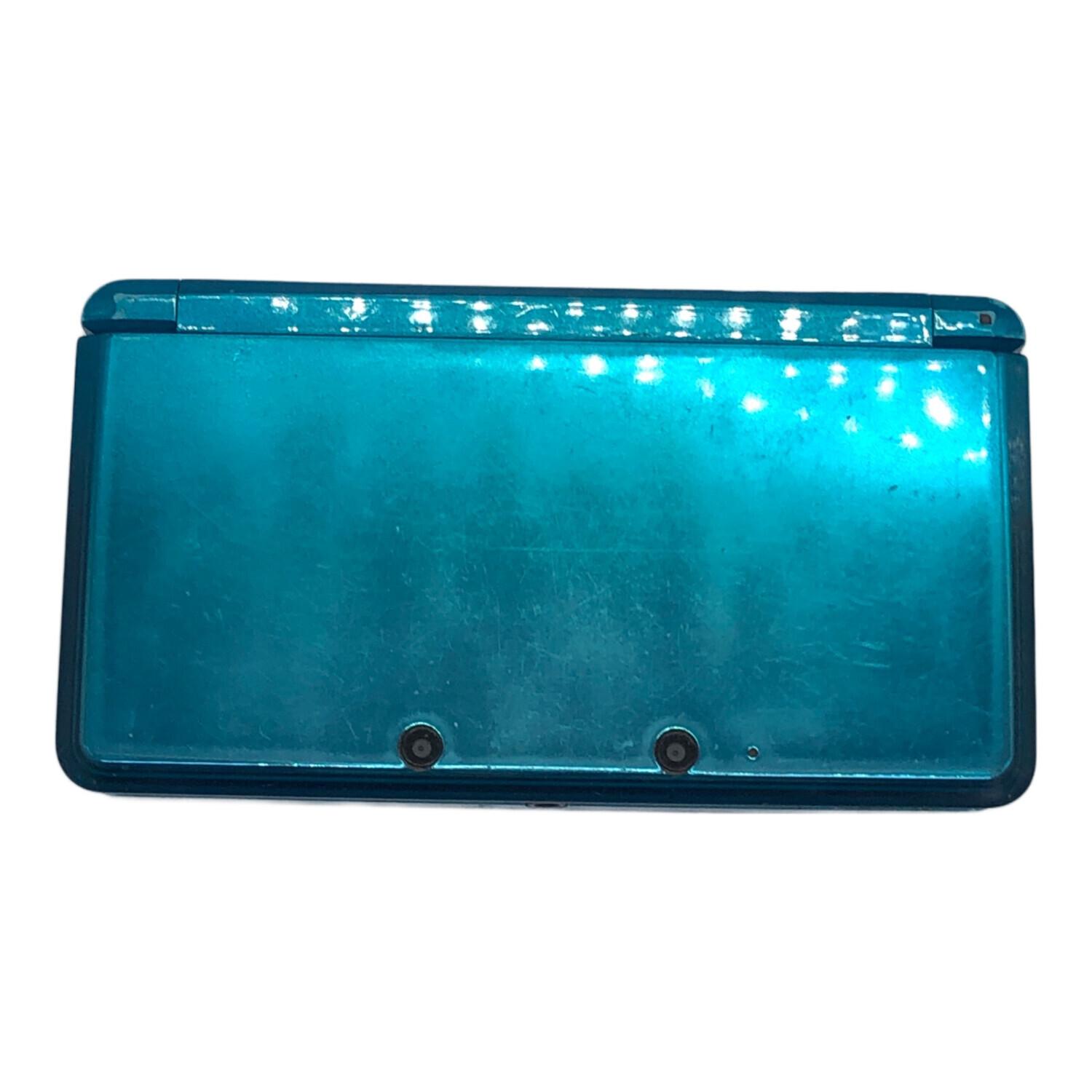 Nintendo (ニンテンドー) 3DS CTR-001 アクアブルー ダメージ多数