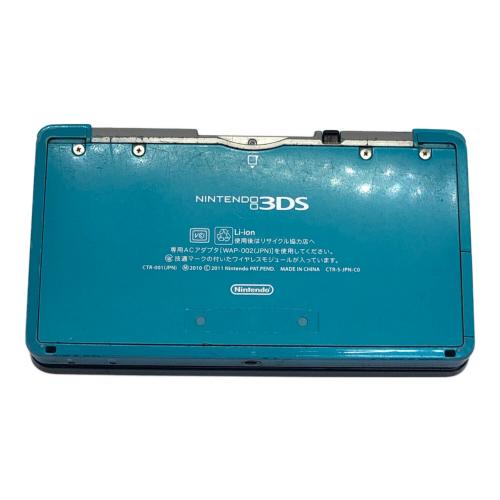186000 現状品 Nintendo 任天堂 ニンテンドウ Nintendo 3DS CTR-001  ブルー　アクアブルー [0000000001809] 任天堂 ニンテンドー3DS アクアブルー ニンテンドー3DS本体 - 最安値