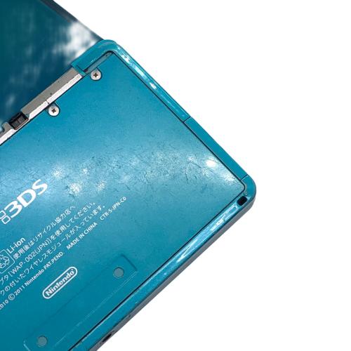 Nintendo (ニンテンドー) 3DS CTR-001 アクアブルー ダメージ多数