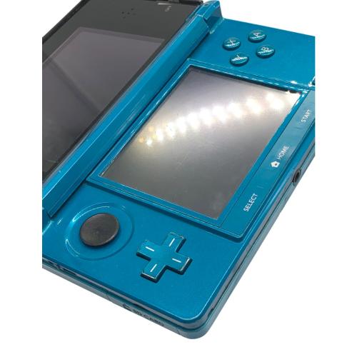 Nintendo (ニンテンドー) 3DS CTR-001 アクアブルー　ダメージ多数