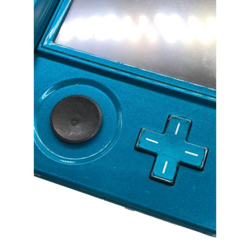 Nintendo (ニンテンドー) 3DS CTR-001 アクアブルー ダメージ多数