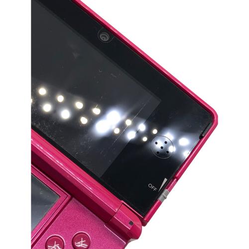 Nintendo (ニンテンドー) Nintendo 3DS CTR-001　グロスピンク 本体ステッカー有