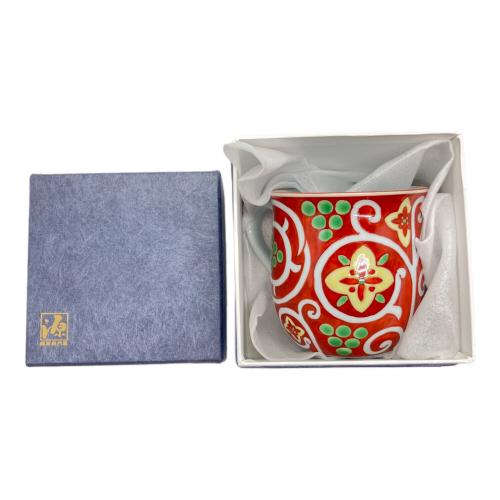 源右衛門窯 (ゲンエモンガマ) マグカップ レッド