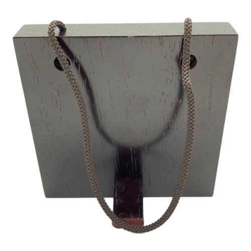 源右衛門窯 (ゲンエモンガマ) 染錦雛人形陶額 12×12cm 「四季のやきもの」シリーズ