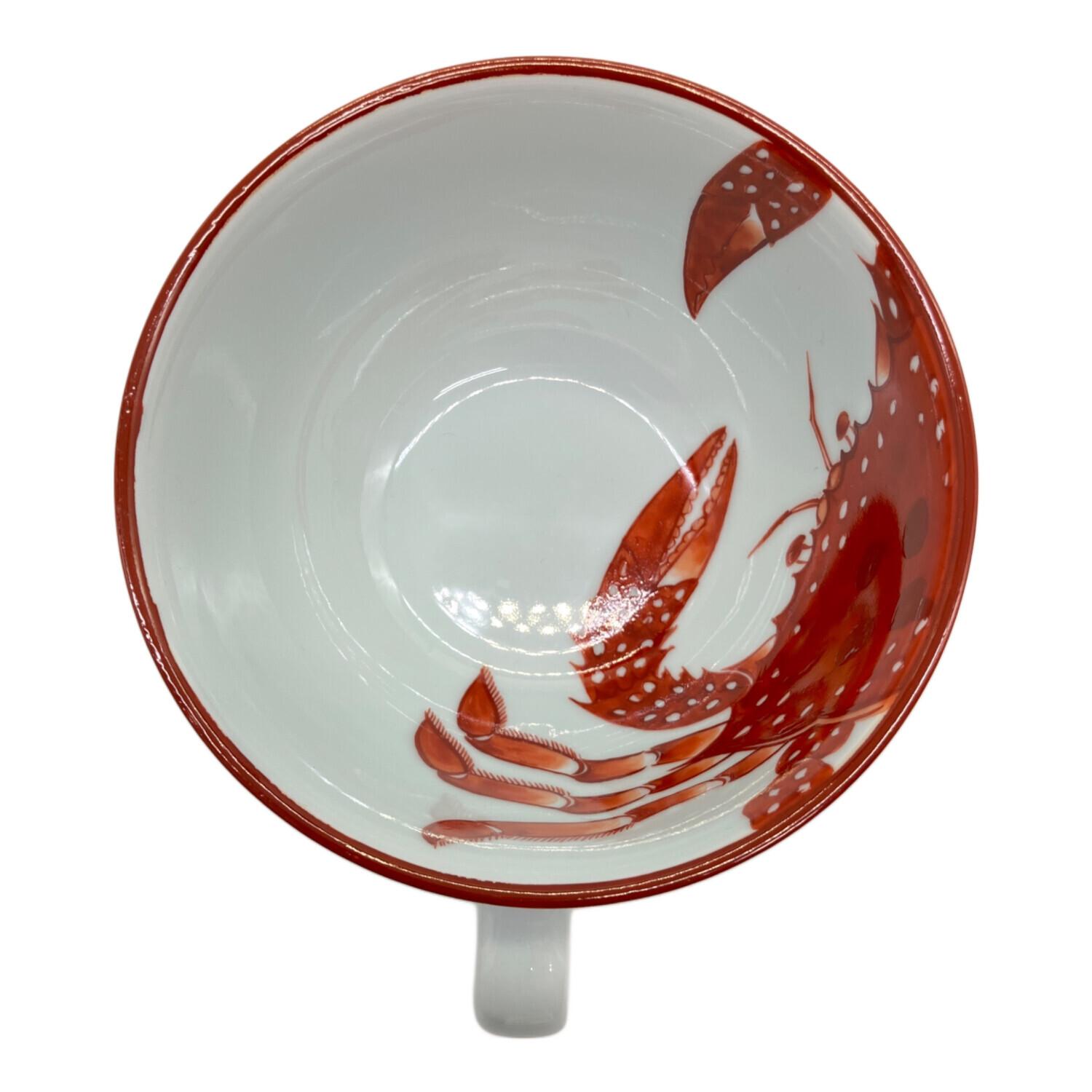 源右衛門窯　スープカップ　ペア　蟹 源右衛門窯 スープカップ ペア 蟹 源右衛門窯 スープカップ ペア 蟹