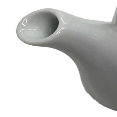 源右衛門窯 (ゲンエモンガマ) 急須 赤濃菊割