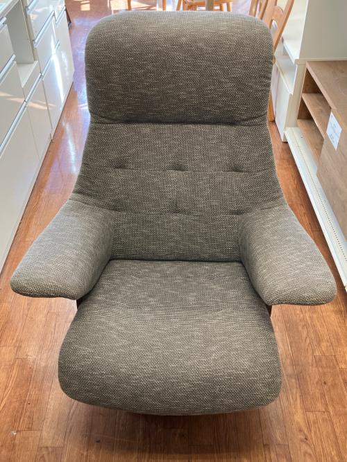 karimoku (カリモク) リクライニングチェアー RU7200 267 グレー×ブラウン THE FIRST