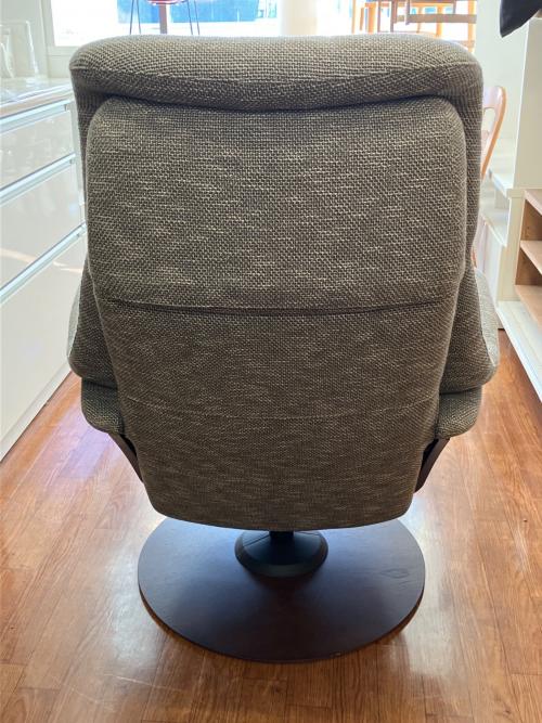 karimoku (カリモク) リクライニングチェアー RU7200 267 グレー×ブラウン THE FIRST