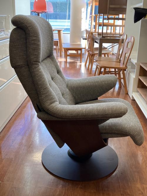 karimoku (カリモク) リクライニングチェアー RU7200 267 グレー×ブラウン THE FIRST