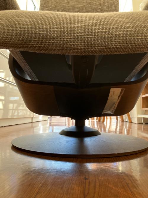 karimoku (カリモク) リクライニングチェアー RU7200 267 グレー×ブラウン THE FIRST