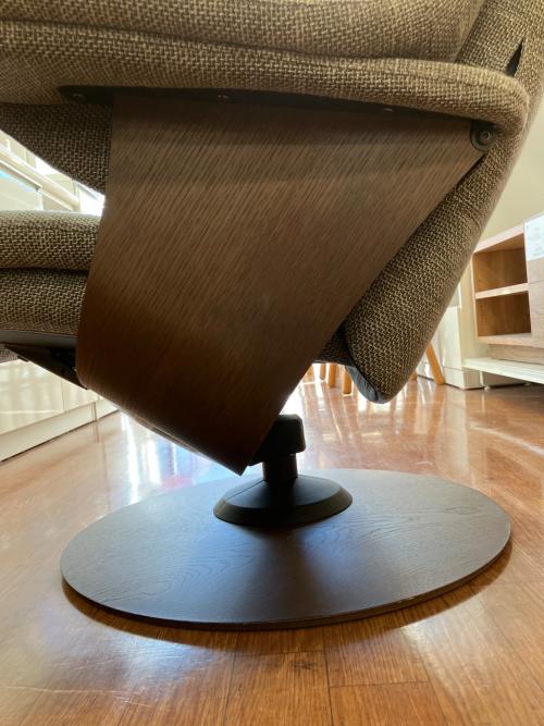 karimoku (カリモク) リクライニングチェアー RU7200 267 グレー×ブラウン THE FIRST