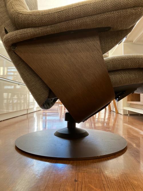 karimoku (カリモク) リクライニングチェアー RU7200 267 グレー×ブラウン THE FIRST