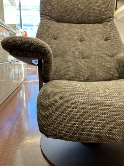 karimoku (カリモク) リクライニングチェアー RU7200 267 グレー×ブラウン THE FIRST