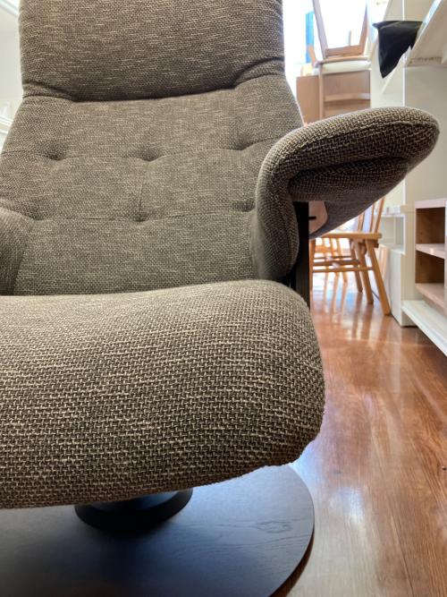 karimoku (カリモク) リクライニングチェアー RU7200 267 グレー×ブラウン THE FIRST