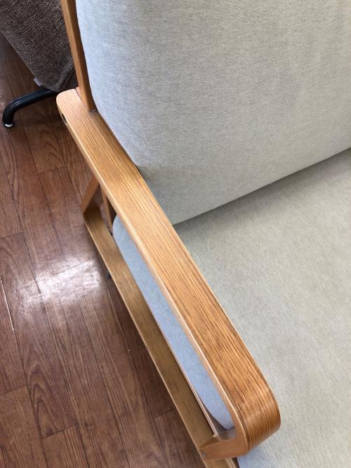 無印良品 (ムジルシリョウヒン) ダイニングチェアー ホワイト×ナチュラル リビングでもダイニングでもつかえるシリーズ