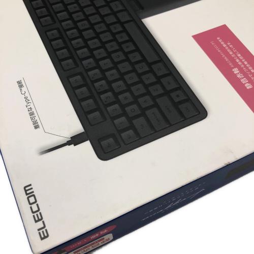 ELECOM (エレコム) 有線メカニカルフルキーボード TK-MC50UKPBK