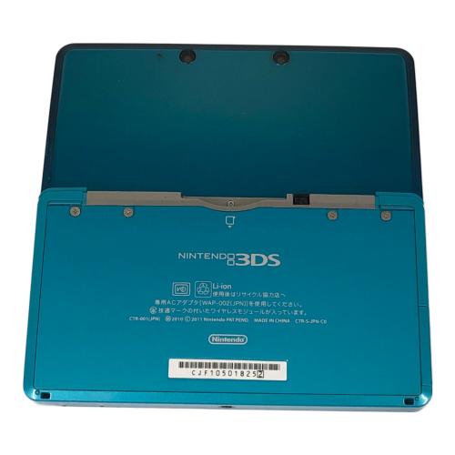 Nintendo (ニンテンドー) Nintendo 3DS CTR-001　アクアブルー 本体キズ有