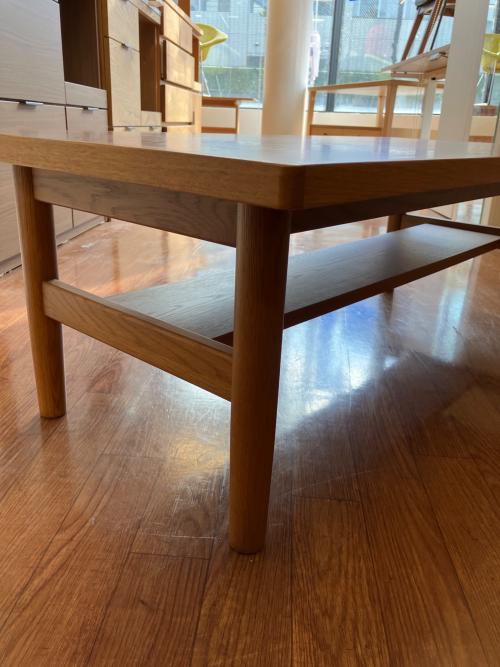 UNICO (ウニコ) ローテーブル W1100 ブラウン KIRP