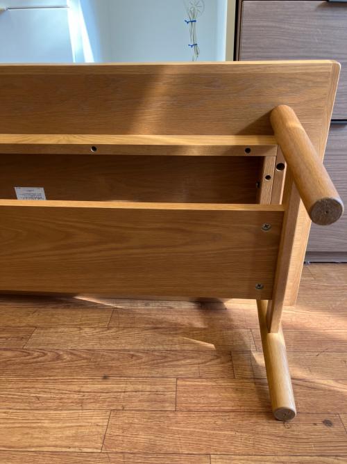 UNICO (ウニコ) ローテーブル W1100 ブラウン KIRP