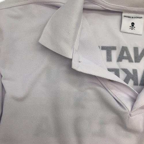 MARK&LONA (マークアンドロナ) ゴルフウェア(トップス) MLM-2B-AP12 メンズ SIZE 48 ホワイト