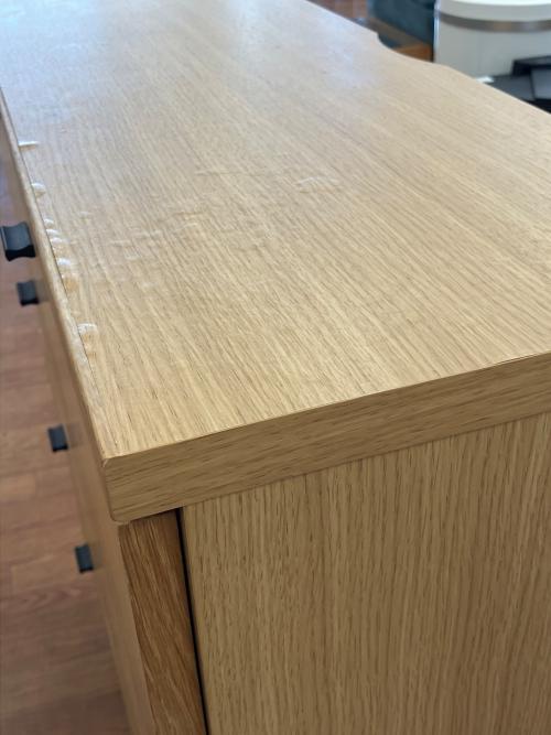 ISSEIKI キャビネット ナチュラル CLURA80