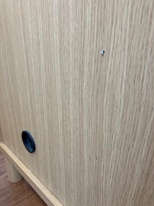 ISSEIKI キャビネット ナチュラル CLURA80