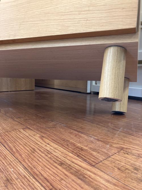 ISSEIKI キャビネット ナチュラル CLURA80