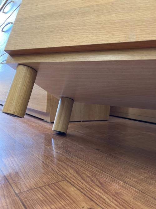 ISSEIKI キャビネット ナチュラル CLURA80