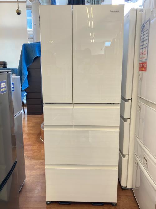 Panasonic (パナソニック) 6ドア冷蔵庫 NR-F489HPX-W 2023年製 475L