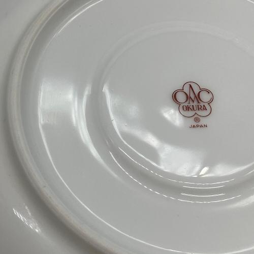 大倉陶園 (オオクラトウエン) カップ&ソーサー 金蝕バラ