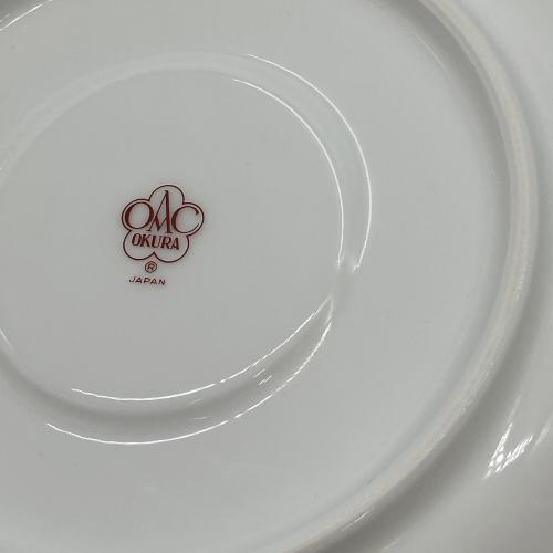 大倉陶園 (オオクラトウエン) カップ&ソーサー 金蝕バラ