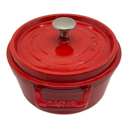 Staub (ストウブ) ミニ鍋 レッド