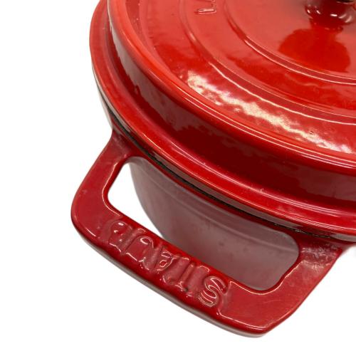 Staub (ストウブ) ミニ鍋 レッド