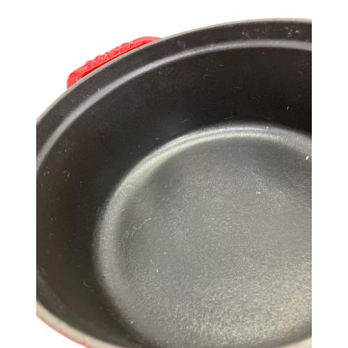 Staub (ストウブ) ミニ鍋 レッド