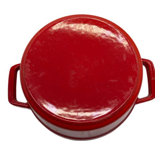 Staub (ストウブ) ミニ鍋 レッド