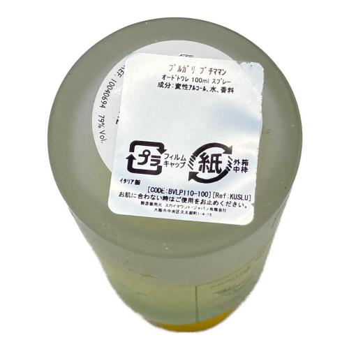 BVLGARI (ブルガリ) オードトワレ 100ml 残量50%-80% Petits et Mamans