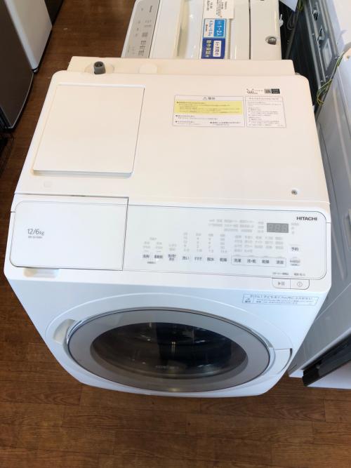 HITACHI (ヒタチ) ドラム式洗濯乾燥機 BD-SV120HR 2022年製 12.0kg/6.0kg