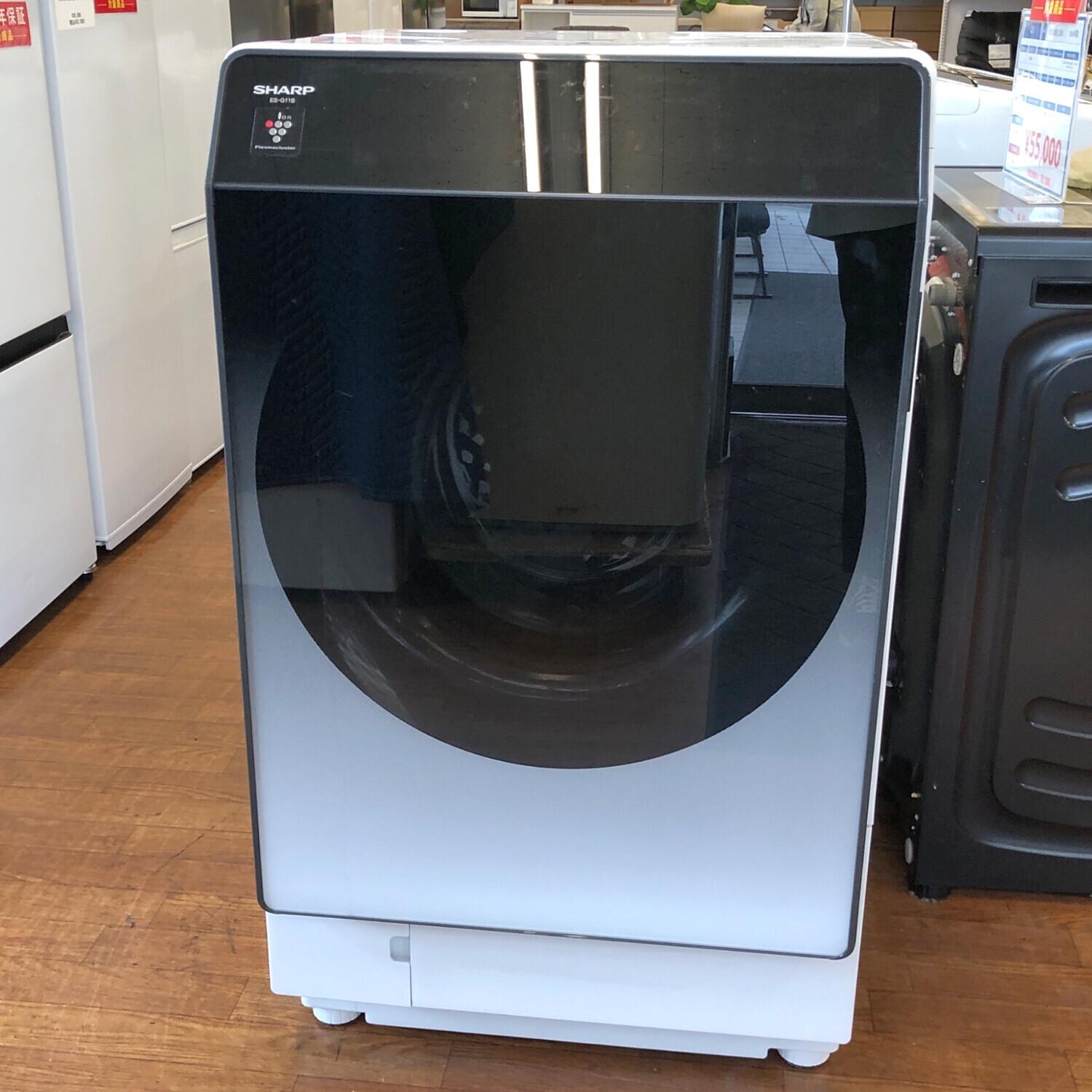 【トレジャーファクトリー長久手店】11.0kgドラム式洗濯機　SHARP(シャープ)ES-G11B-SL 2024年製 SHARP (シャープ) ドラム式洗濯乾燥機 ES-G11B-SL 2023年製