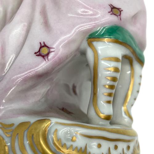 Volkstedt（フォルクシュテット） フィギュリン ハープを弾く貴婦人