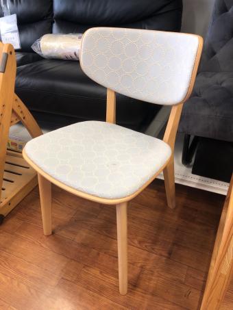 MARUNI (マルニ) ラウンディッシュチェア 307 ライトグレー×ナチュラル