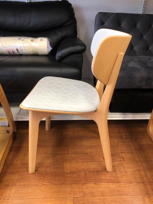 MARUNI (マルニ) ラウンディッシュチェア 307 ライトグレー×ナチュラル